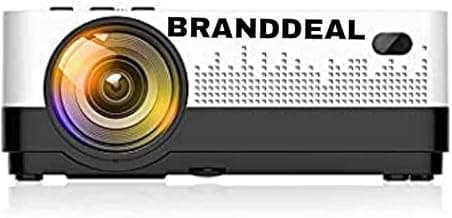 Smart WiFi Android 9,4K Support Full HD Projector | 1080p | 4000Lm | 200 Inch Large Display with Miracast, WiFi & HDMI/AV/VGA/USB/TV Input Portable Projector