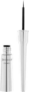 Swiss Beauty Jet Black Liquid Eyeliner | Long Lasting | Waterproof | Smudge Proof & One Stroke Application | 4ml