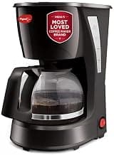 Pigeon Brewster Coffee Maker, 600 Watt, 5 Cups Drip Coffee maker (Black)