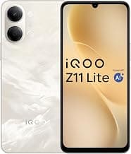 iQOO Z11 Lite 44W 5G (Solar Flame, 6GB RAM, 128GB Storage) | 6500mAh Battery with 44W Fast Charging* | Dimensity 6300 with 579k+ AnTuTu Score* | OriginOS 6.0 with AI Creation* & Private Space*