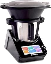 Wonderchef Chef Magic Kitchen Robot, Automatic Cooking Assistant, 500+ Recipes by Chef Sanjeev Kapoor, 15+ Cooking Modes, Create/Edit Recipes, Built-in Weighing Scale, Wi-fi & Phone App, 2-Yr Warranty