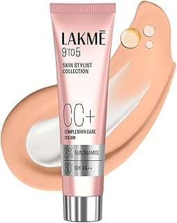 Lakme 9 to 5 CC Cream Beige with 3% Niacinamide Complex SPF 30 PA++| 9g
