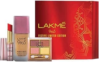 LAKMÉ 9 To 5 Festive Limited Edition Kit Multicolor, 1 Count