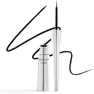 Swiss Beauty Jet Black Liquid Eyeliner | Long Lasting | Waterproof | Smudge Proof & One Stroke Application | 4ml