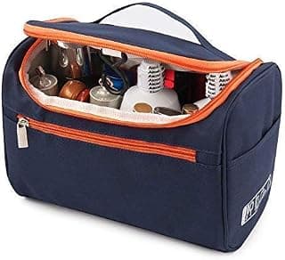 Cosmetic Makeup Organizer Toiletry Bag for Women & Men | Blue | Pack of 01