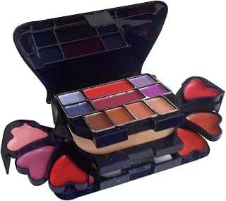 ADS Color Series Makeup Kit (8 Eyeshadow, 1 Power Cake, 8 Lip Color, 2 Blusher)