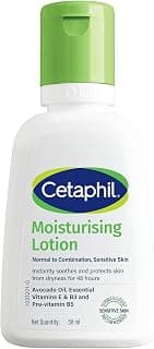 Cetaphil Moisturising Lotion 59 ml for Face & Body, Hydrating Moisturizer for Normal & Dry Skin, Dermatologist Recommended