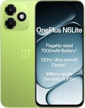 OnePlus N6 Lite 4G | 4GB+64GB | Neo Green | Massive 7000mAh Long-Lasting Battery | 120Hz Ultra Smooth Display | 36 Months Fast & Smooth | Military-Grade Durability