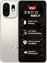 Zeno 100 Lite | UNISOC Octa-Core Processor | 2GB + 4GB RAM 64GB Storage | 5000mAh Battery | 6.6" HD+ 90Hz Display | DTS Sound | Titanium Gold