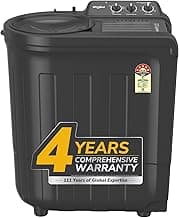 Whirlpool 7.0 Kg 5 Star MAGIC CLEAN Semi-Automatic Top Loading Washing Machine (MAGIC CLEAN RYL SRS 7.0 GREY DAZZLE (5YR), 4 Year Comprehensive Warranty, 1400 RPM Motor, 5 Year Motor Warranty)