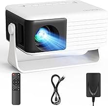 Mini Projector, YOTON Portable Projector Y3 Support 1080P Full HD, Pocket Phone Projector for Home Theater & Outdoor, Suppport PC/ PS4/ Tablet/ Fire TV Stick/ Smartphone (HDMI Cable & Remote Included)