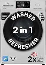 IFB 7 Kg 5 Star, DeepClean® Technology, AI Powered, WiFi, Fully Automatic Front Load Washing Machine (SERENA GXN 7012 CMS, PowerSteam®, 9 Swirl, Steam Refresh, Inbuilt Heater, Eco Inverter, Grey)