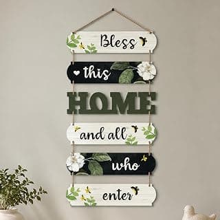 Artvibes Home Quotes Decorative Wall Art MDF Wooden Wall Hanger for Living Room | Decor Hanging Ornaments | Home Quotes Wall Hanging | Modern Decor Items | Wall Poster | Unique Gift (WH_6603N)