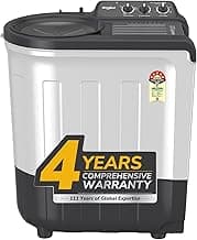 Whirlpool 6.5 Kg 5 Star Magic Clean Semi-Automatic Top Loading Washing Machine (MAGIC CLEAN 6.5 GREY, 4 Year Comprehensive Warranty, 1400 RPM Motor, 5 Year Motor Warranty)