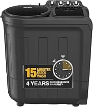 Whirlpool 9 kg 5 Star Semi-Automatic Top Loading Washing Machine (MAGIC CLEAN 9 GREY DAZZLE (10YR)-S, 15 Mint Quick Wash, 2026 Model)