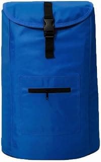 Flap-Top Trolley Simple to Carry-Carry Shopping Shopping Bag Zippered Pocket Blue|Reusable Eco Bags