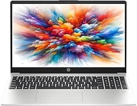 HP 15 (2026), AMD Athlon Dual Core 7120U - (8 GB DDR5/512 GB SSD/AMD Radeon 610M Graphics/DOS) Thin and Light Business Laptop/15.6" HD Display/Turbo Silver/Copilot Key/1.5kg