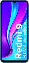 Redmi 9 (Sky Blue, 4GB RAM, 64GB Storage)| 2.3GHz Mediatek Helio G35 Octa core Processor