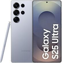 Samsung Galaxy S25 Ultra 5G AI Smartphone (Titanium Silverblue, 12GB RAM, 256GB Storage), 200MP Camera, 5000mAh Ultra Long Battery, QHD+ Dynamic AMOLED 2X, Galaxy AI, Knox Security, S Pen Included