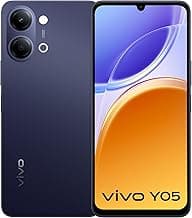 vivo Y05 (Midnight Blue, 4GB RAM, 64GB Storage) with No Cost EMI/Additional Exchange Offers