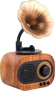 Artis BT12 Classic Retro Wireless BT Speaker with FM/USB/AUX in & Hands Free Calling (5W RMS Output)