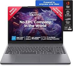 Lenovo IdeaPad Slim 3, 13th Gen Intel Core i5 13420H, 24GB RAM, 1TB SSD, WUXGA IPS, 15.3"/38.8cm, Windows 11, Office 2024, Grey, 1.6Kg, Backlit Keyboard, 1Yr ADP Free, 83K100PLIN/83K1010FIN, Laptop