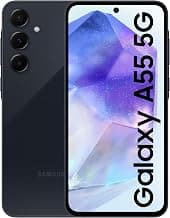 Samsung Galaxy A55 5G (Awesome Navy, 8GB RAM, 128GB Storage) | AI Mobile | 50MP Main Camera (OIS) | Super HDR Video| Nightography | IP67 | Gorilla Glass Victus+ | sAMOLED | Gaming Smartphone