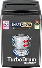 LG 7 Kg 5 Star Smart Inverter Technology Fully Automatic Top Load Washing Machine (T70VBMB1Z, Auto Prewash, Turbodrum, Stainless Steel drum, LED Display, Smart Diagnosis Middle Black)
