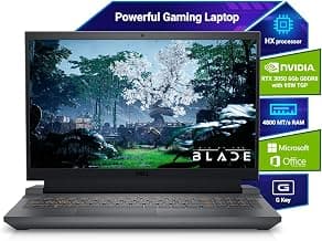 Dell G Series, Intel Core i5-13450HX, 13th Gen, NVIDIA RTX 3050-6GB, 16GB, 512GB SSD, FHD, 15.6"/39.62cm, Windows 11, MSO'24, Dark Shadow Gray, 2.65KG, [G15-5530], Backlit Keyboard, Gaming Laptop