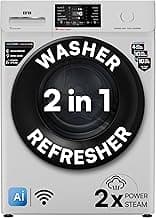 IFB 7 Kg 5 Star, DeepClean® Technology, AI Powered, WiFi, Fully Automatic Front Load Washing Machine (SERENA GXN 7012 CMS, PowerSteam®, 9 Swirl, Steam Refresh, Inbuilt Heater, Eco Inverter, Grey)