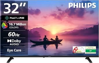 PHILIPS 80 cm (32 inches) 6100 Series Frameless HD Smart LED Google TV 32PFT6130/94