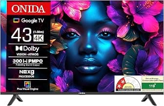 Onida 108 cm (43 inch) Nexg Series 4K Ultra HD LED Smart Google TV 43UIG