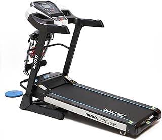 Fitkit by Cult FT200M BLDC 6.5HP Peak Treadmill (Max Weight: 150Kg, Auto Incline, Max Speed 16km/hr with Massager) for Home Gym Fitness with 1 Year Warranty