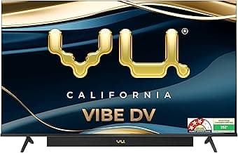 Vu 164cm (65 inches) Vibe Series 4K QLED Smart Google TV 65VIBE-DV