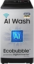 Samsung Smart Choice 10 Kg, 5 Star, AI Wash, AI Energy Mode, Wi-Fi, Ecobubble, AI VRT+, Soft Closing Door, Digital Inverter, Fully-Automatic Top Load Washing Machine (WA80F10E2LTL, Lavender Gray)