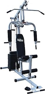 Lifeline Fitness Multi Home Gym Multiple Muscle Workout Exercise Machine Chest Biceps Shoulder Back Triceps Legs for Men at Home, 72kg Weight Stack,Made in India, HG-002 Free Installation Assistance