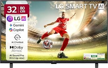LG 80 cms (32 inches) LB655 AI Series HD Smart webOS VA LED TV 32LB655BPLA