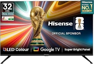 Hisense 80 cm (32 inches) E5S Series HD Ready Smart Hi-QLED Google TV 32E5S