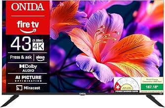 Onida 108 cm (43 inch) Ultra HD 4K Smart LED Fire TV 43UFD