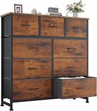 OLIXIS 9 Drawer Tall Dresser for Bedroom, Closet Organizers and Storage