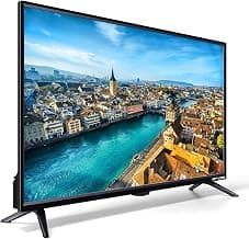 ATYME 32-inch Class 60Hz 720p HD LED TV Flat Screen 1*USB 3* HDMI 1*VGA ARC Dual Channel 8W Speakers Monitor Television Non-Smart Television 320GM5HD