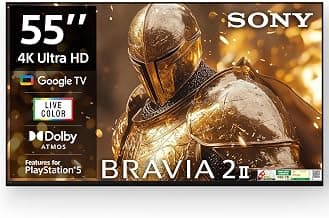 Sony 139 cm (55 inches) BRAVIA 2M2 Series 4K Ultra HD Smart LED Google TV K-55S25BM2